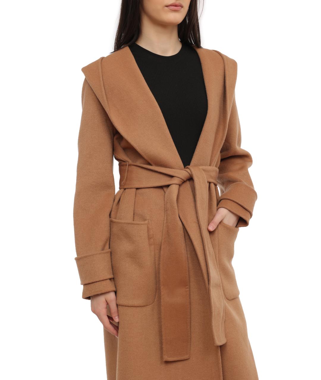 LIU JO Бежевое пальто, фото 3