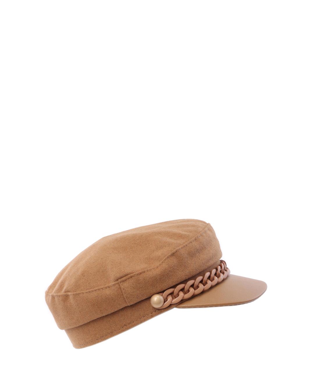 LIU JO Бежевая кепка, фото 3