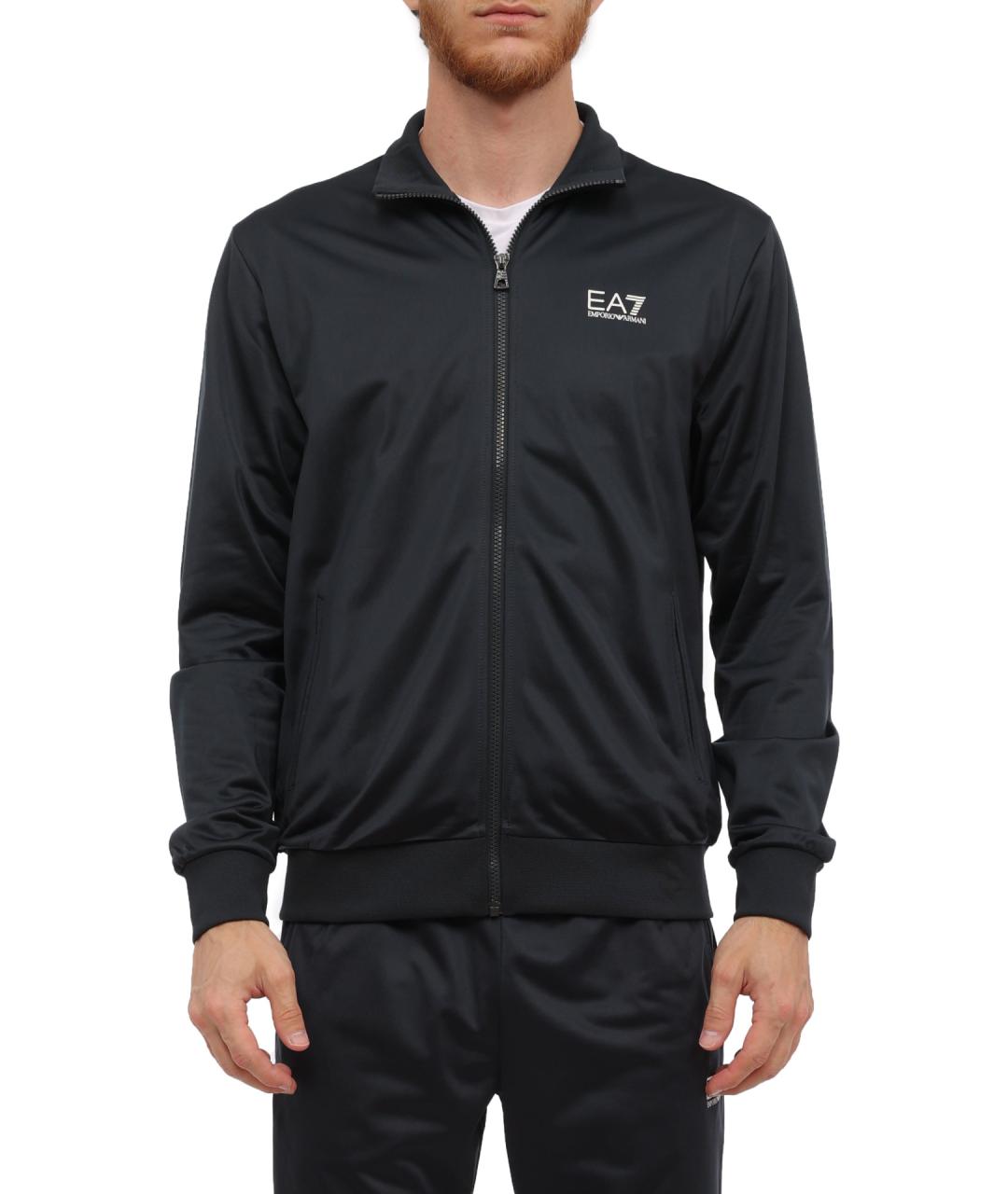 EA7 Синий полиэстеровый спортивный костюм, фото 2