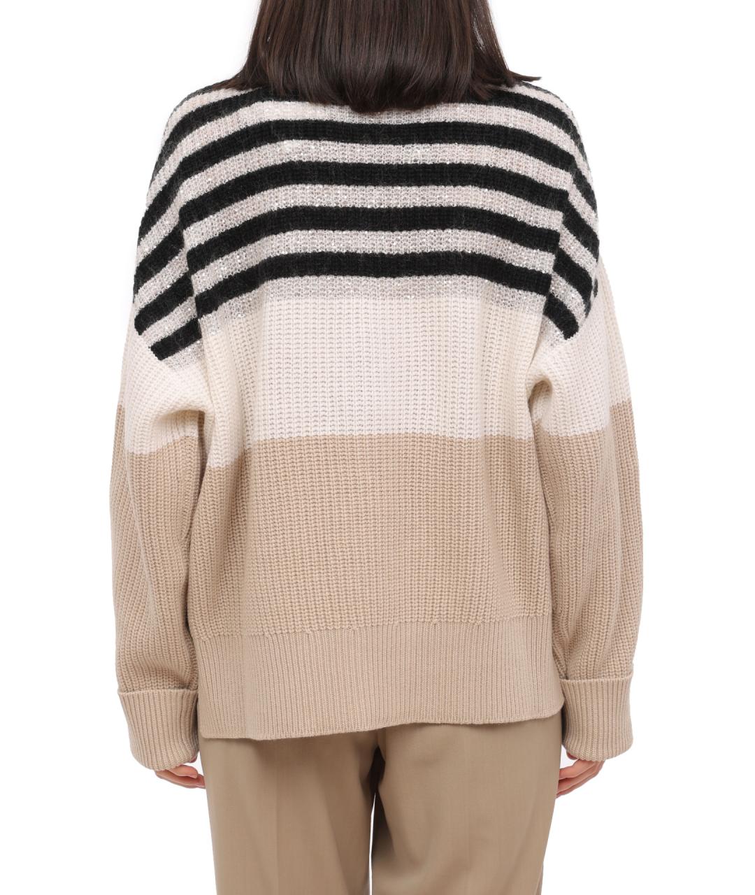 BRUNELLO CUCINELLI Мульти шерстяной джемпер / свитер, фото 7