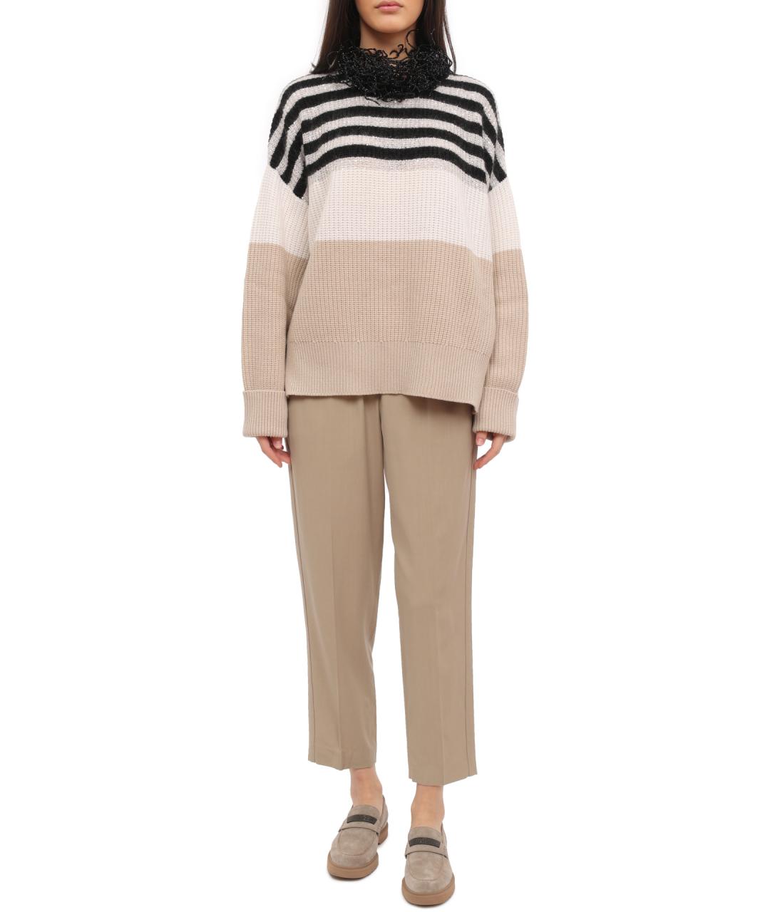 BRUNELLO CUCINELLI Мульти шерстяной джемпер / свитер, фото 2