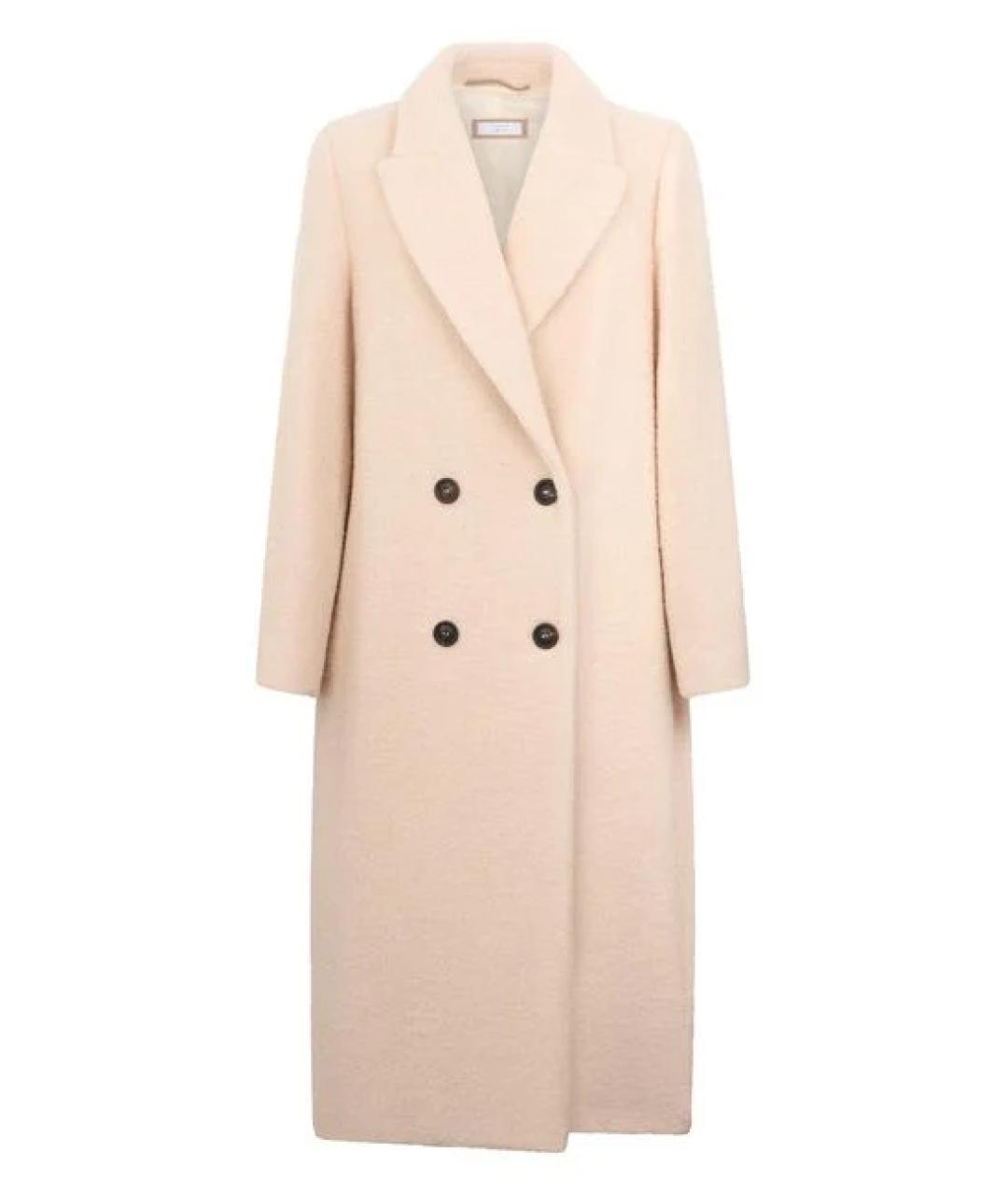 PESERICO Бежевое шерстяное пальто, фото 1