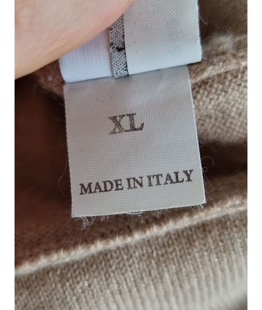BRUNELLO CUCINELLI Бежевый джемпер / свитер, фото 5