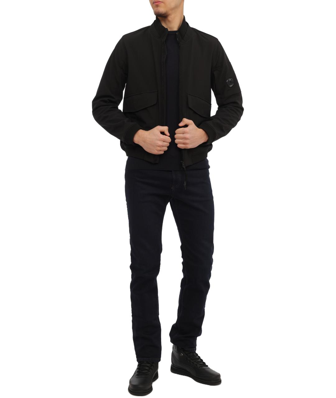 CP COMPANY Черная полиамидовая куртка, фото 2