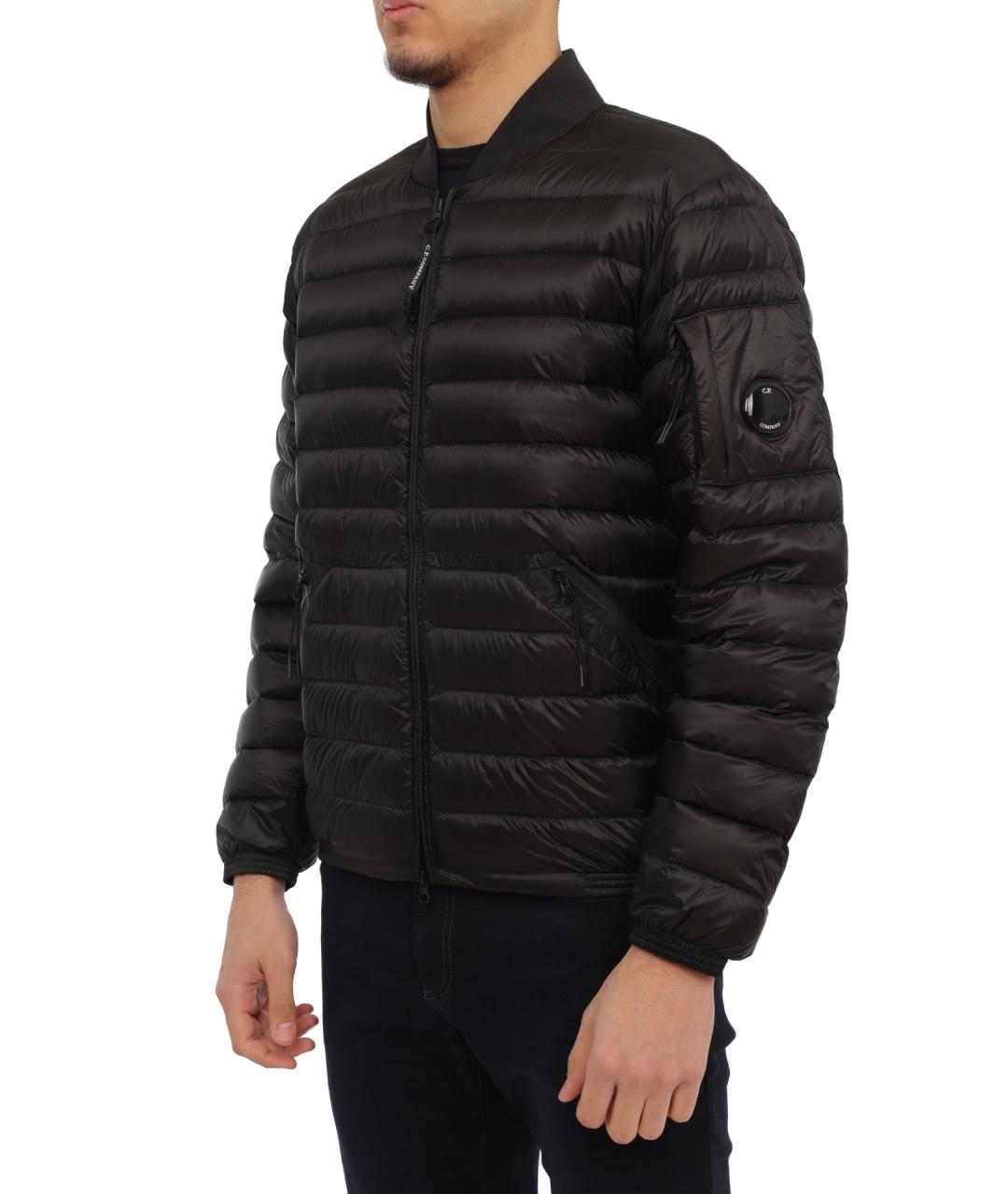 CP COMPANY Черная полиамидовая куртка, фото 3