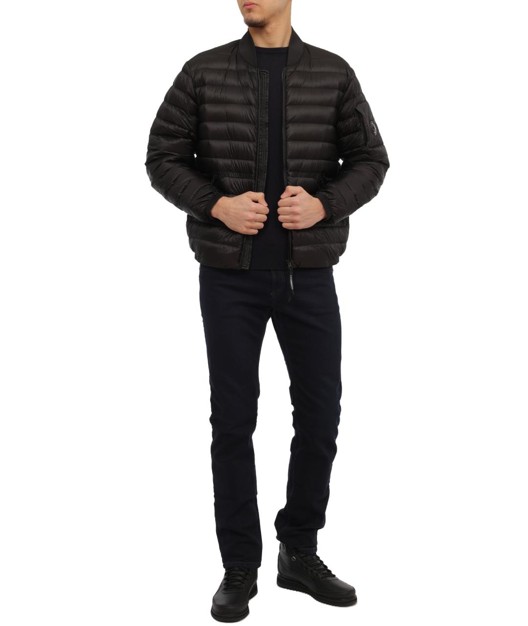 CP COMPANY Черная полиамидовая куртка, фото 2