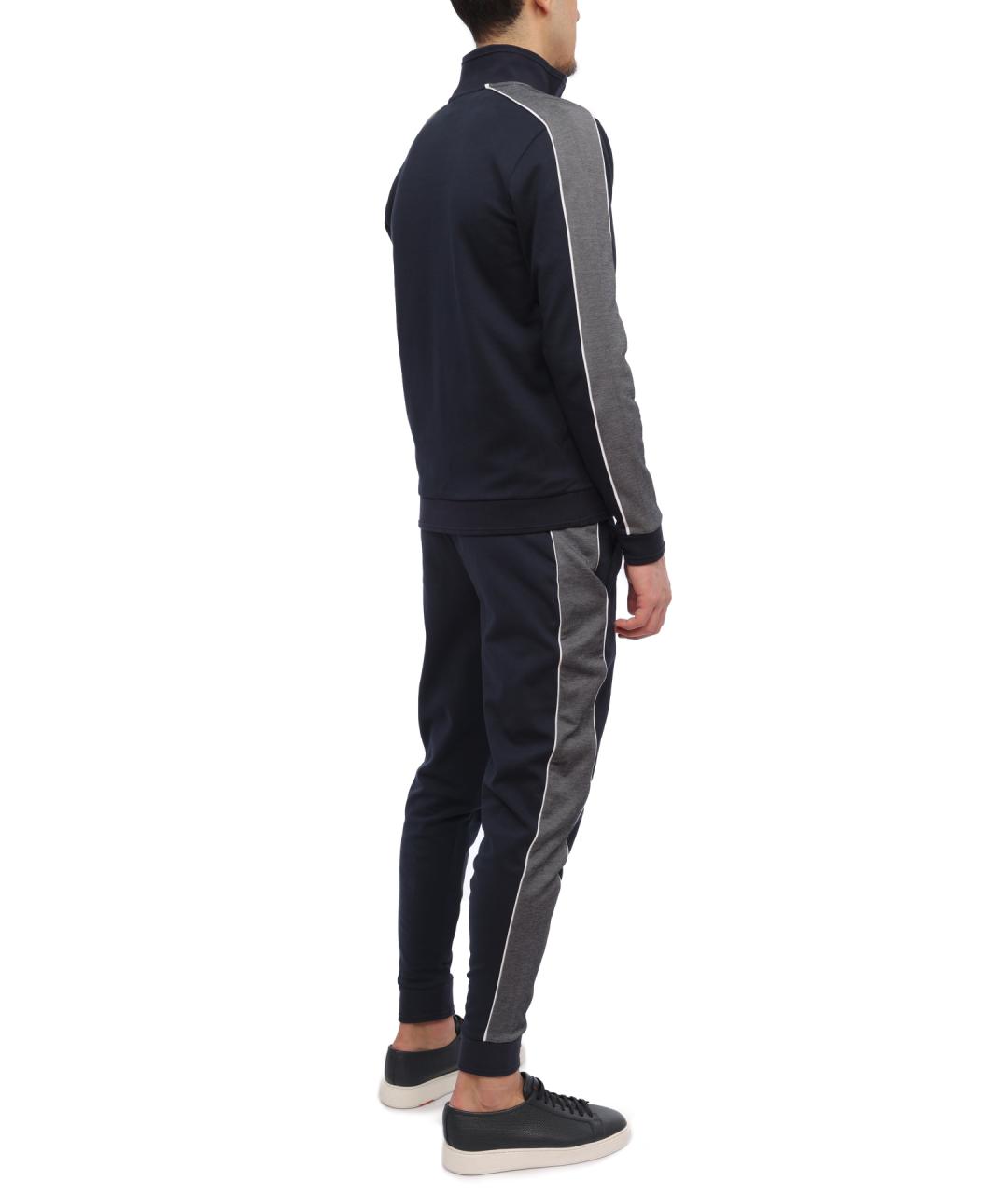 HUGO BOSS Синий хлопковый спортивный костюм, фото 6