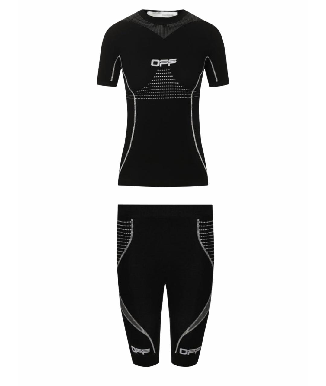 OFF-WHITE Черный полиамидовый спортивные костюмы, фото 1