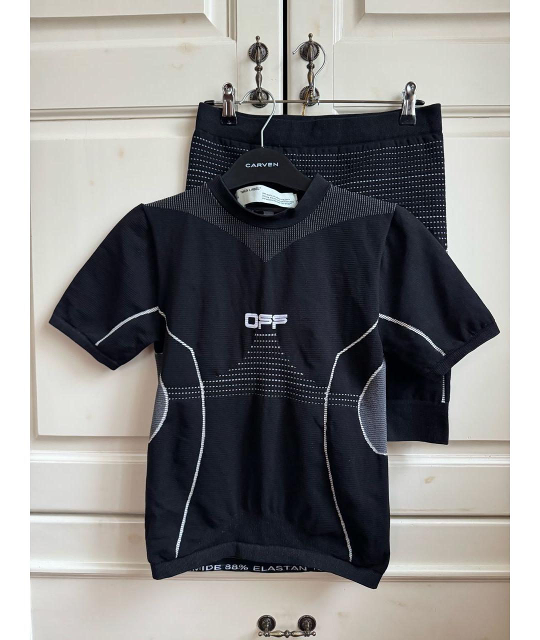 OFF-WHITE Черный полиамидовый спортивные костюмы, фото 2