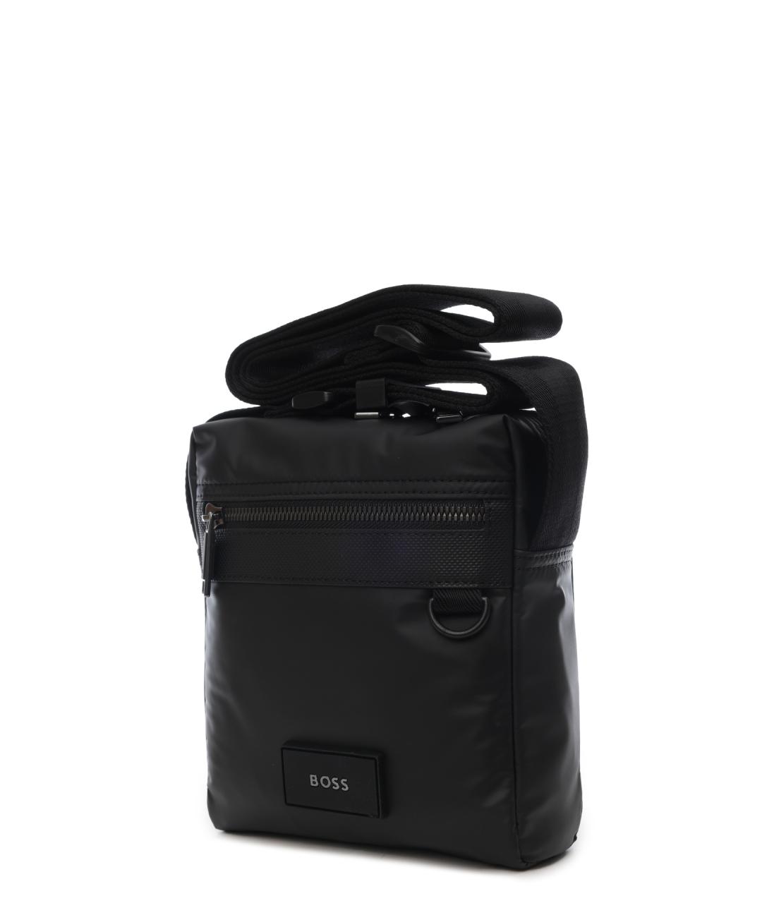 HUGO BOSS Черная сумка на плечо, фото 3