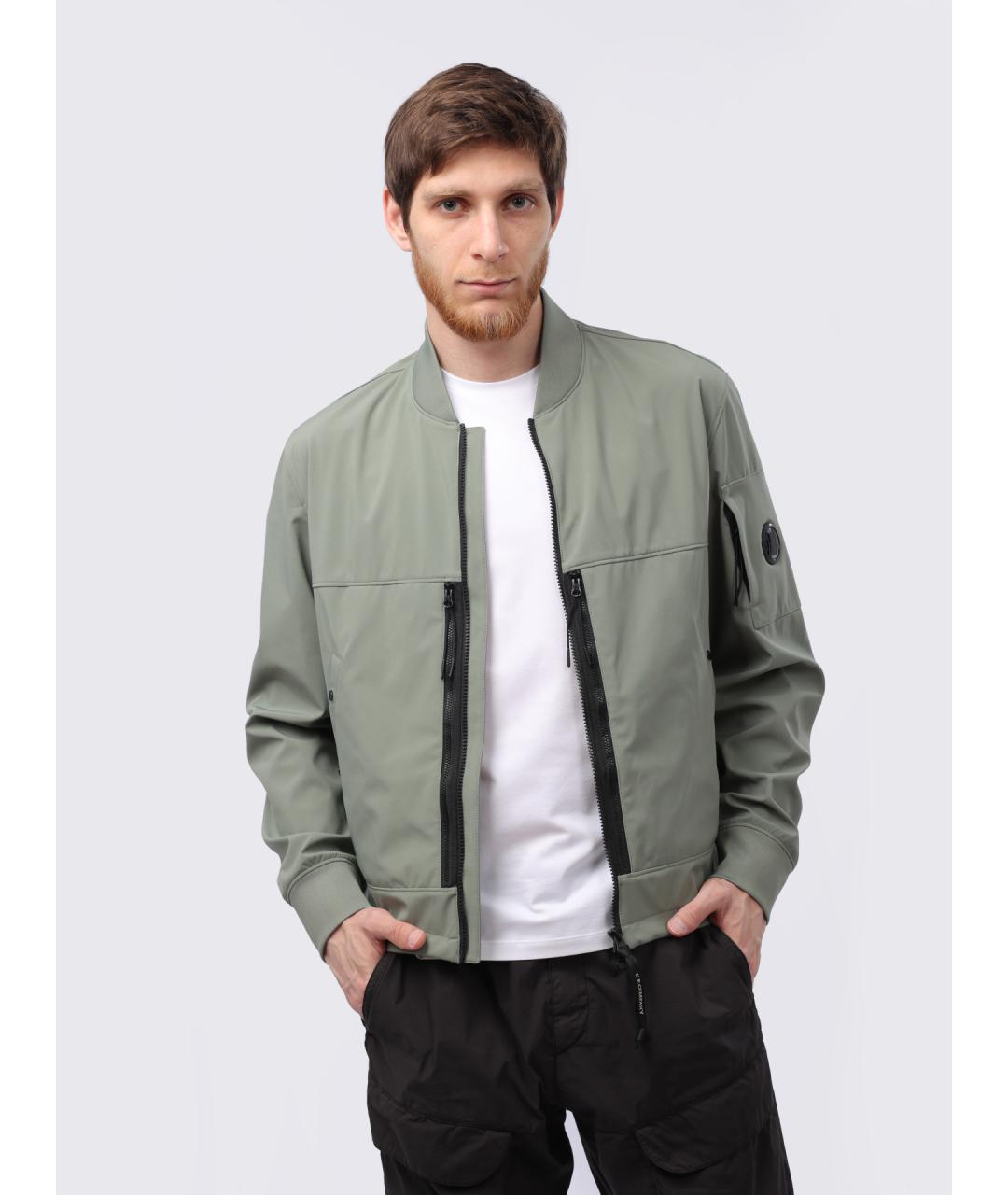 CP COMPANY Зеленая полиамидовая куртка, фото 7