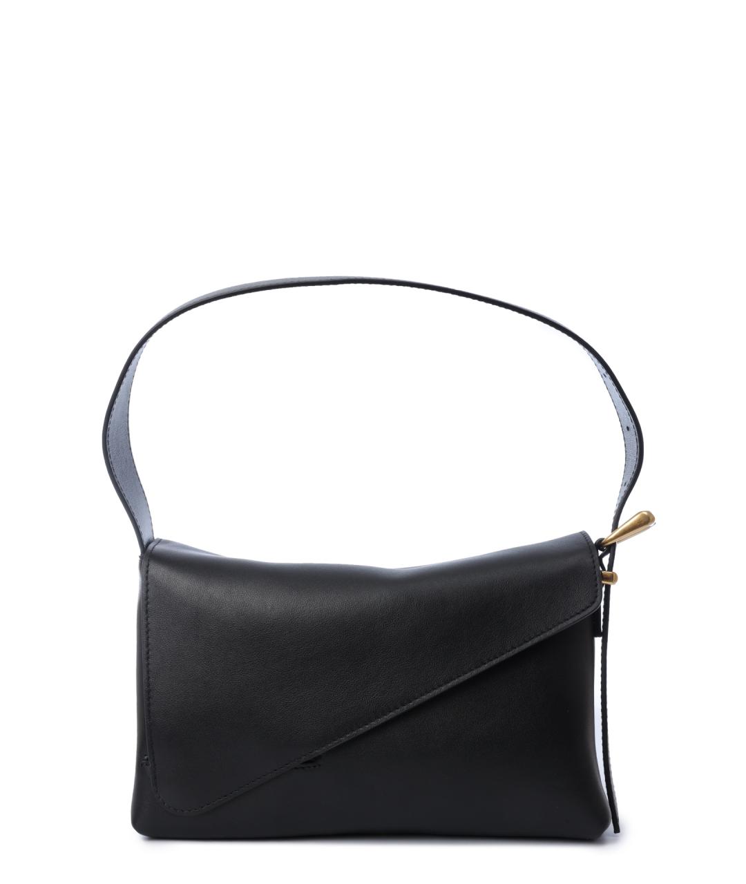 WANDLER Черная кожаная сумка через плечо, фото 1