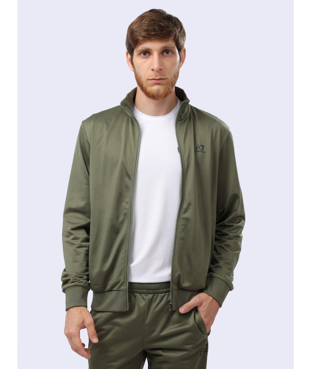 EA7 Хаки повседневный костюм, фото 2