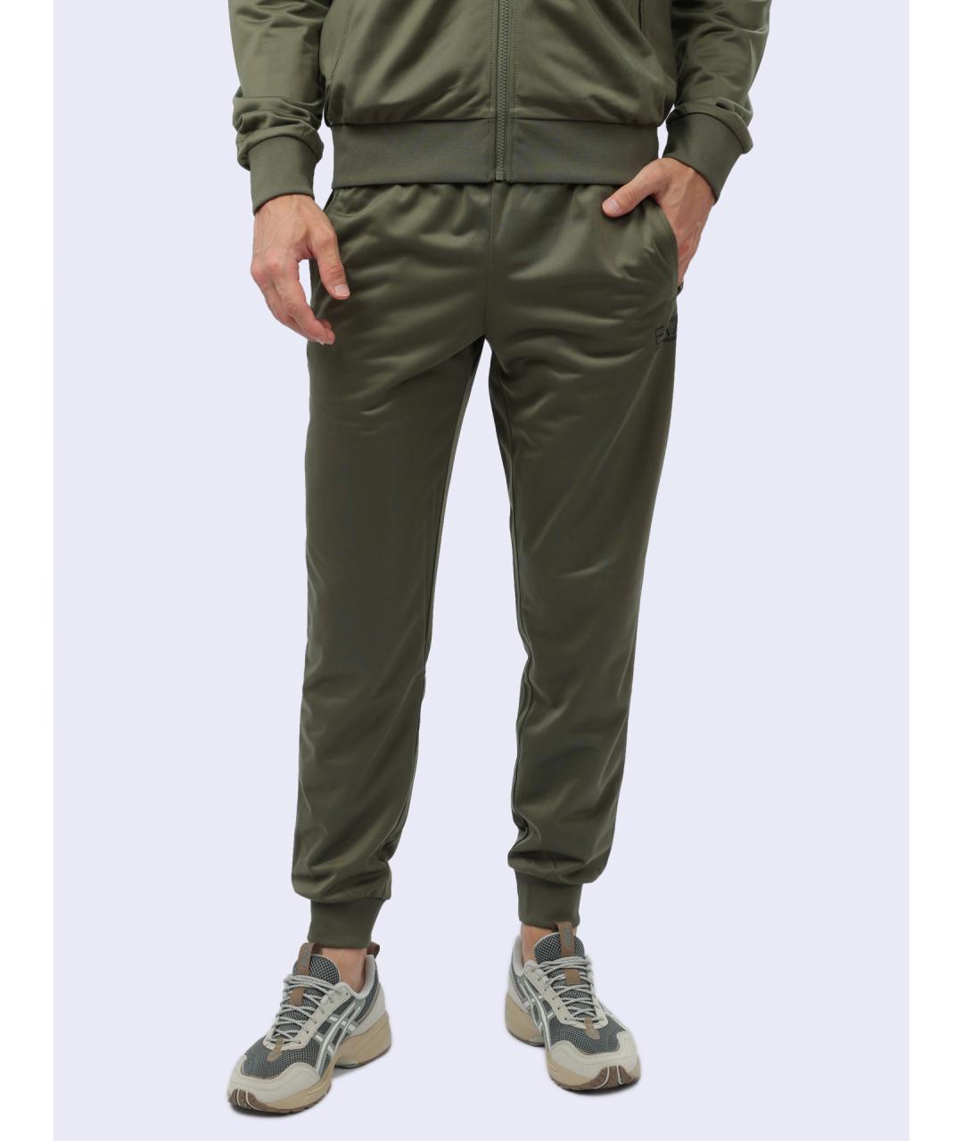EA7 Хаки повседневный костюм, фото 4