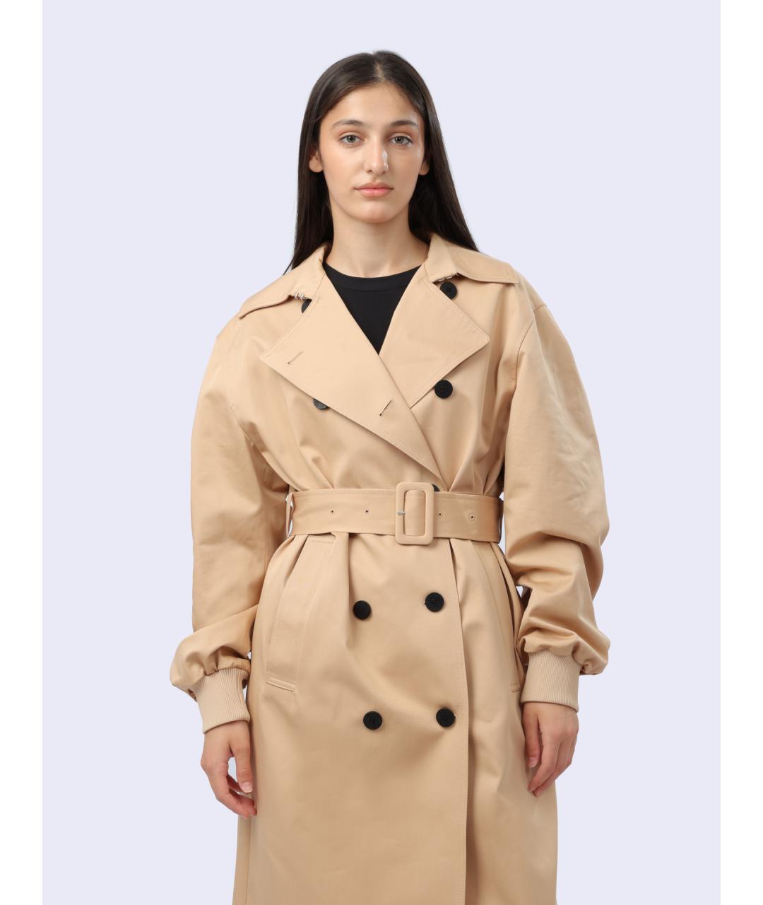 HUGO Бежевый тренч/плащ, фото 2