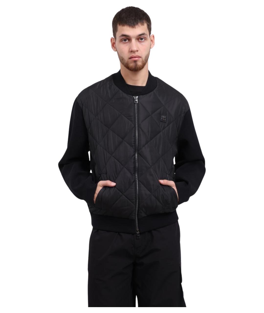 HUGO Черная полиамидовая куртка, фото 1