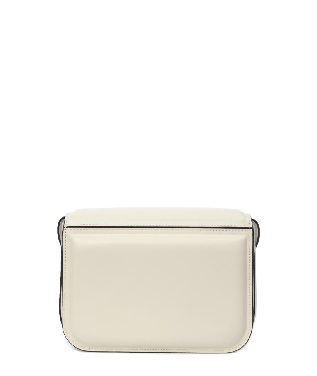 WANDLER Белая кожаная сумка через плечо, фото 3