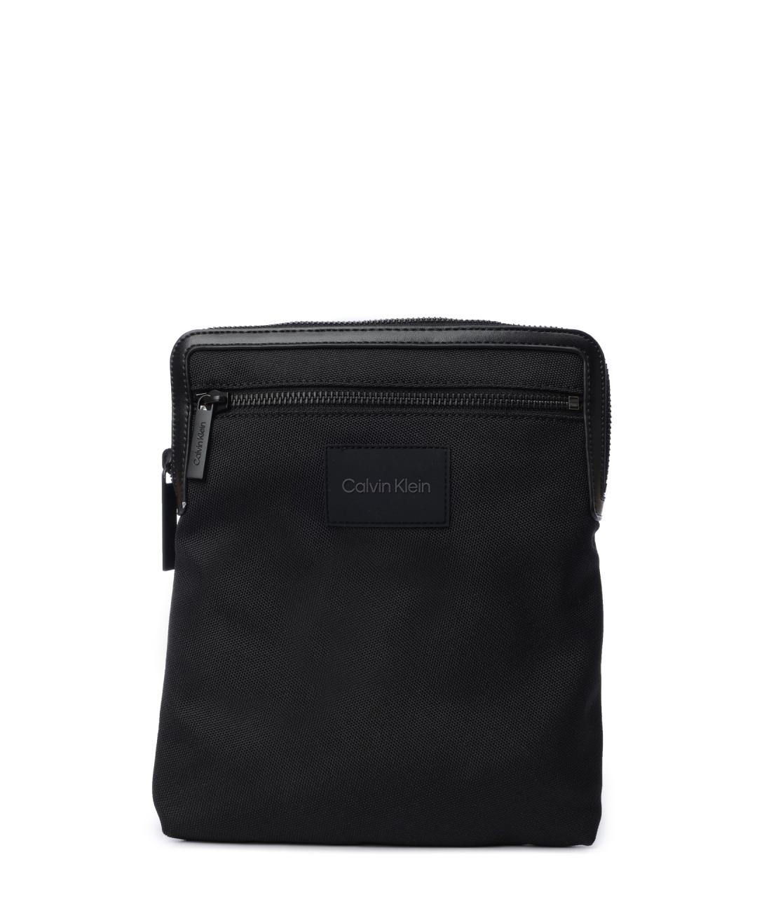 CALVIN KLEIN Черная сумка на плечо, фото 1