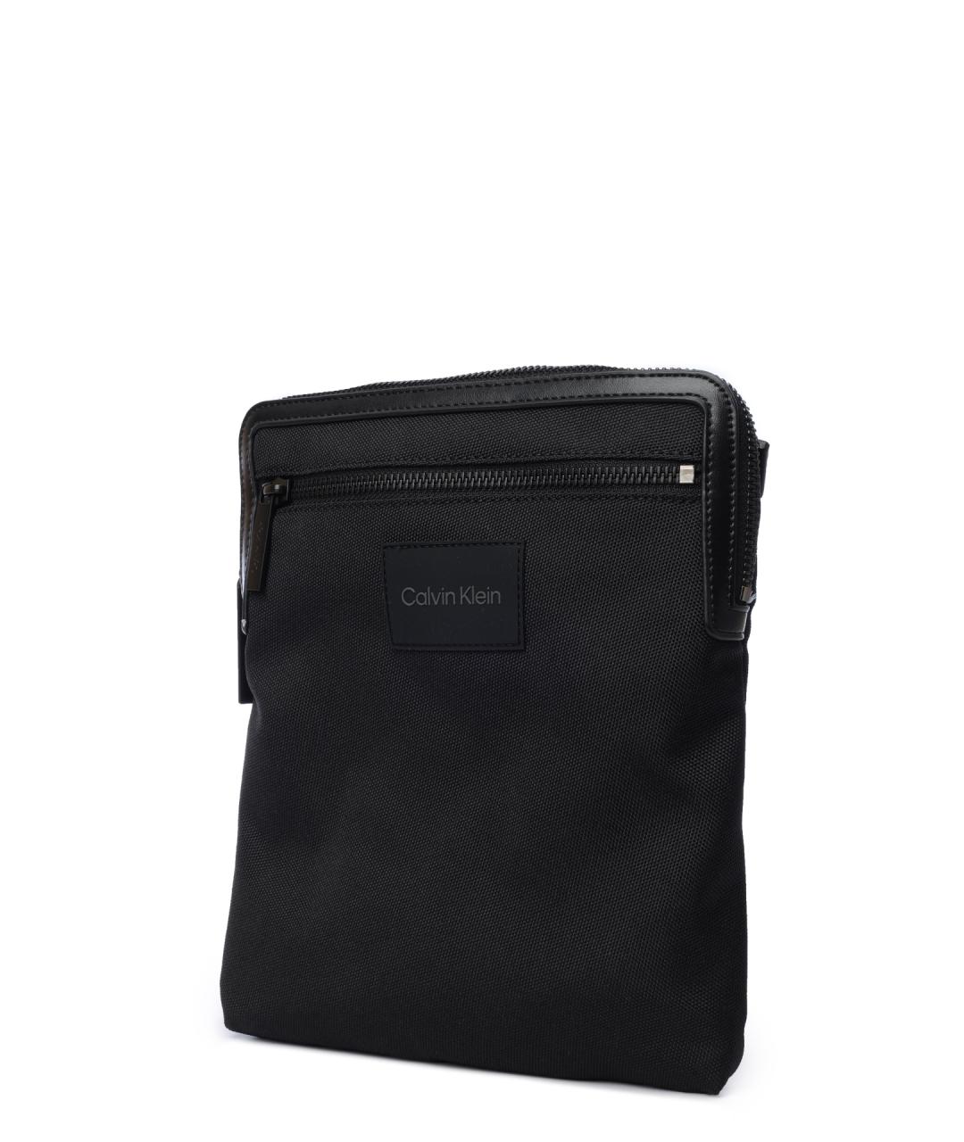 CALVIN KLEIN Черная сумка на плечо, фото 2