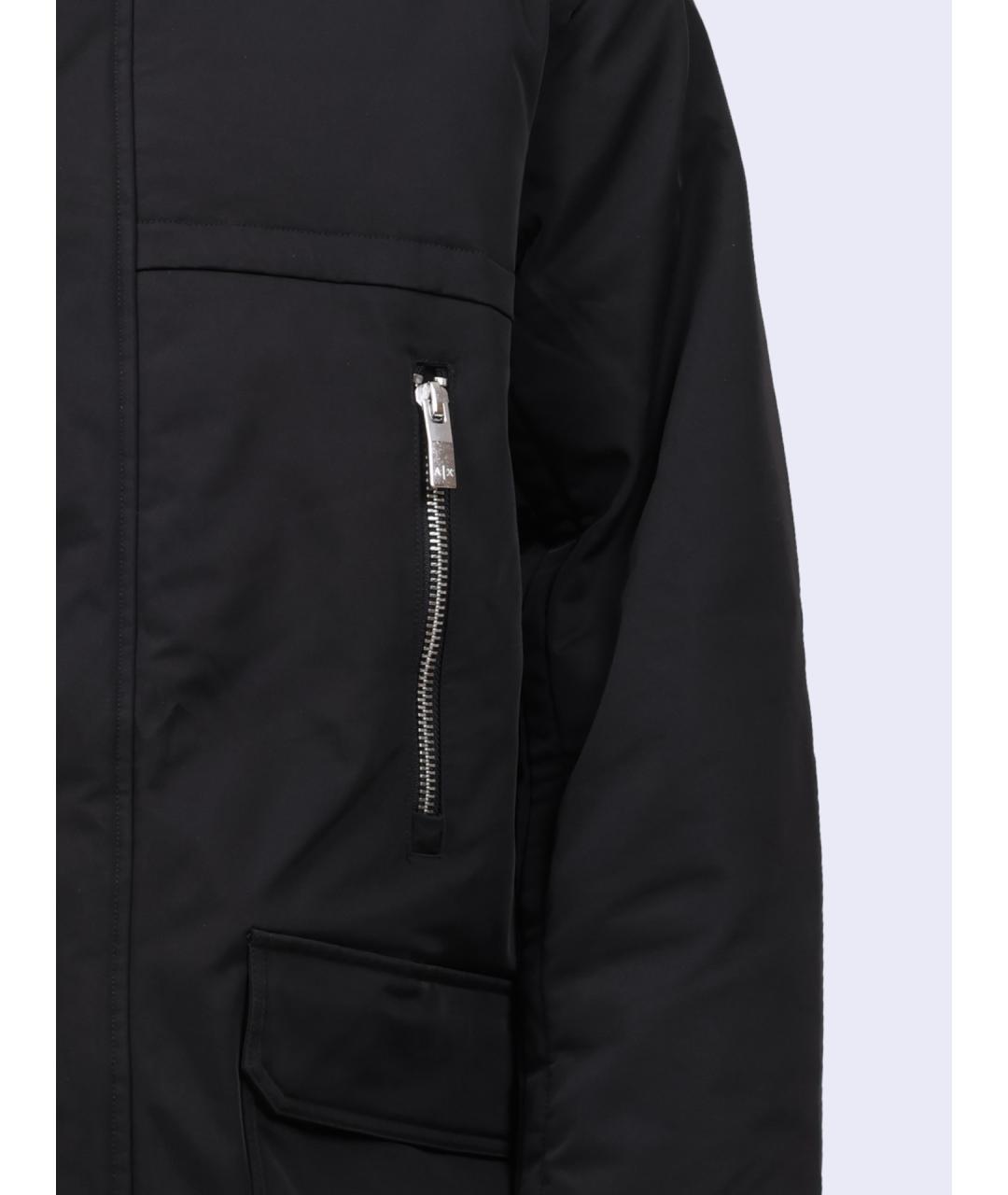 ARMANI EXCHANGE Черная парка, фото 4