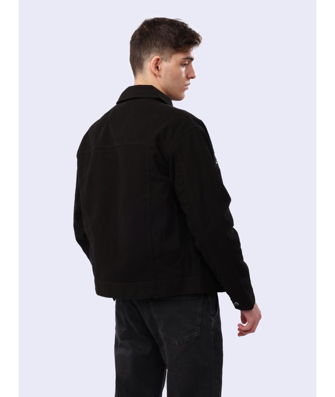 ARMANI EXCHANGE Черная хлопковая куртка, фото 4