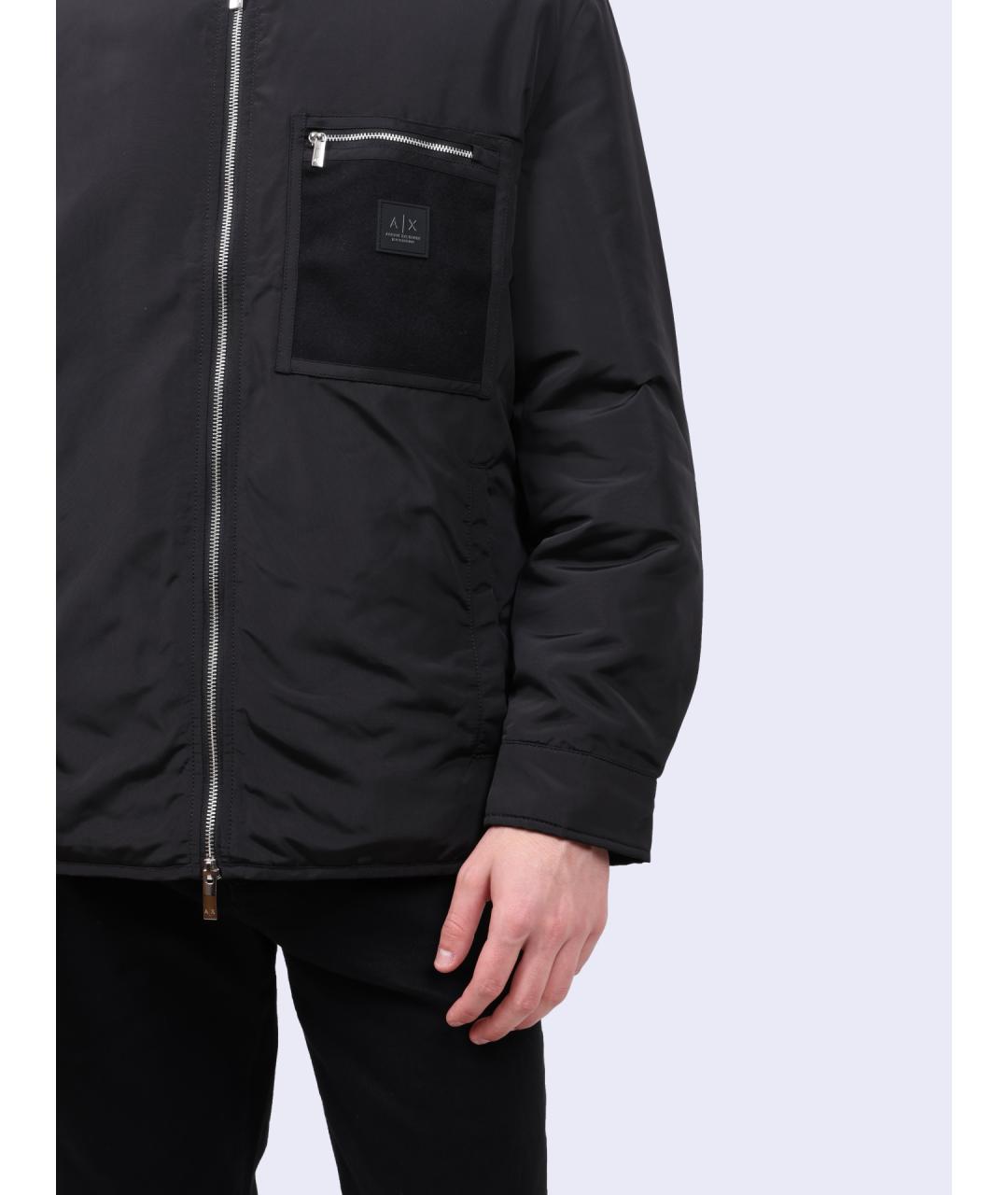 ARMANI EXCHANGE Черная куртка, фото 4