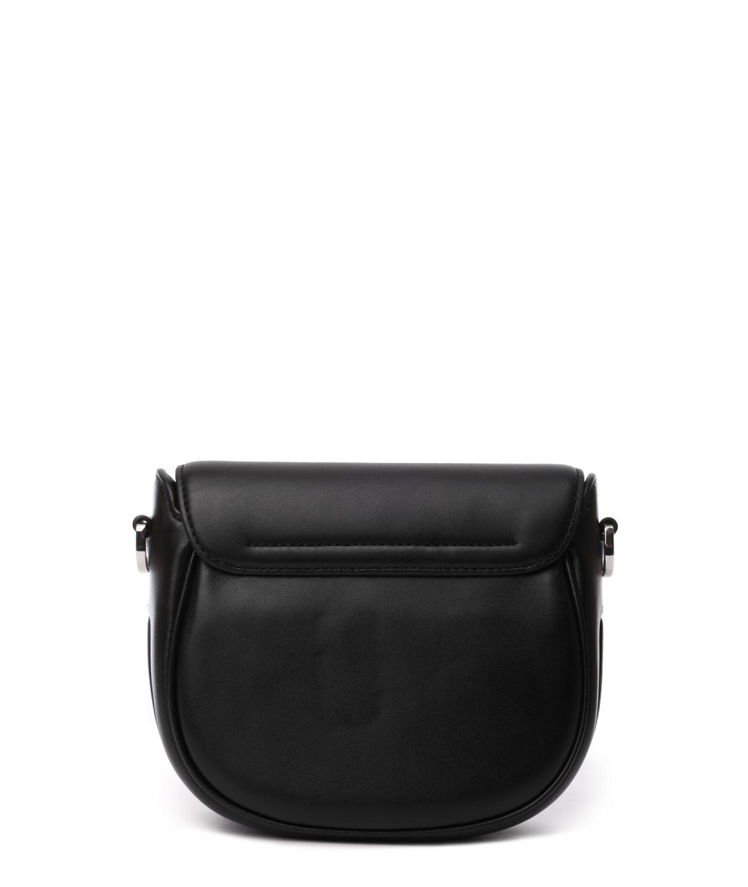 MARC JACOBS Черная кожаная сумка через плечо, фото 3