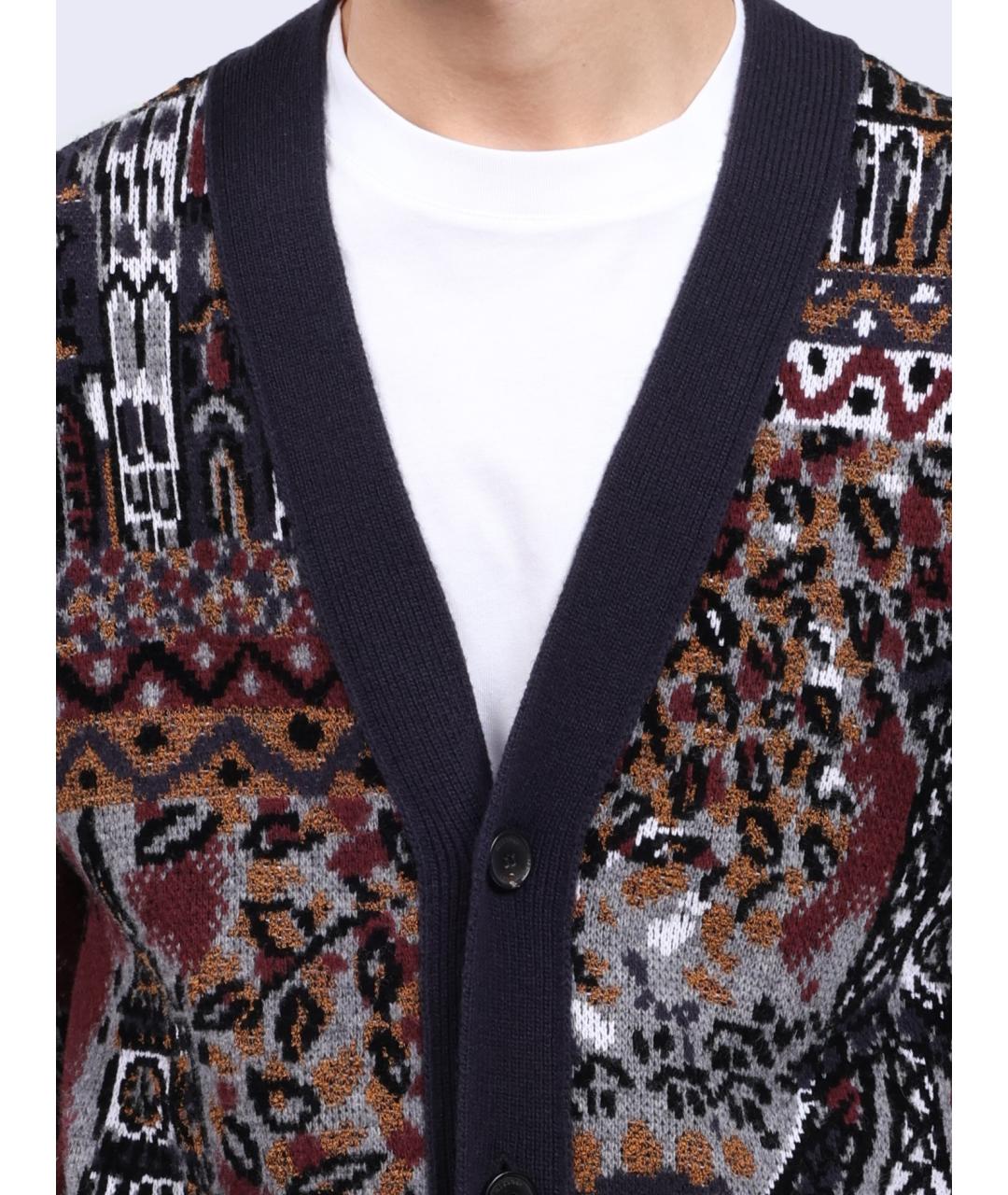 MISSONI Мульти шерстяной джемпер / свитер, фото 4