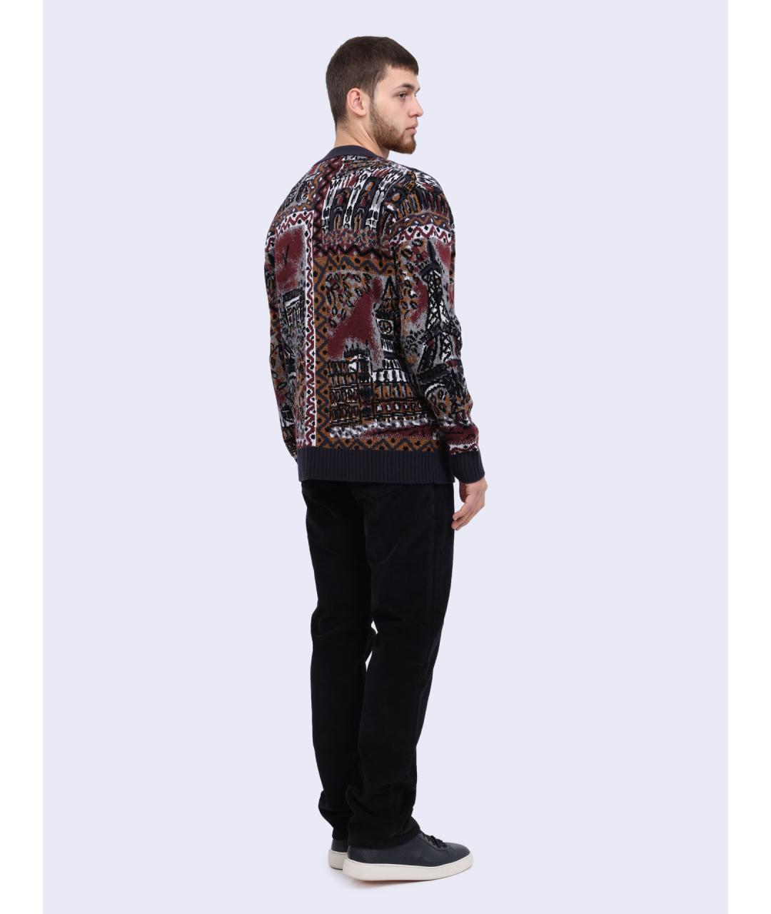 MISSONI Мульти шерстяной джемпер / свитер, фото 5