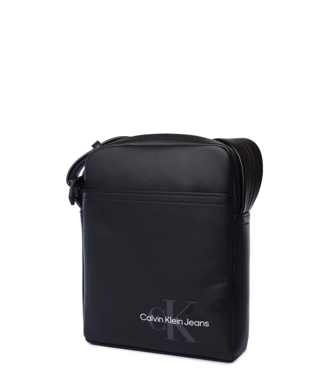 CALVIN KLEIN Черная сумка на плечо, фото 2