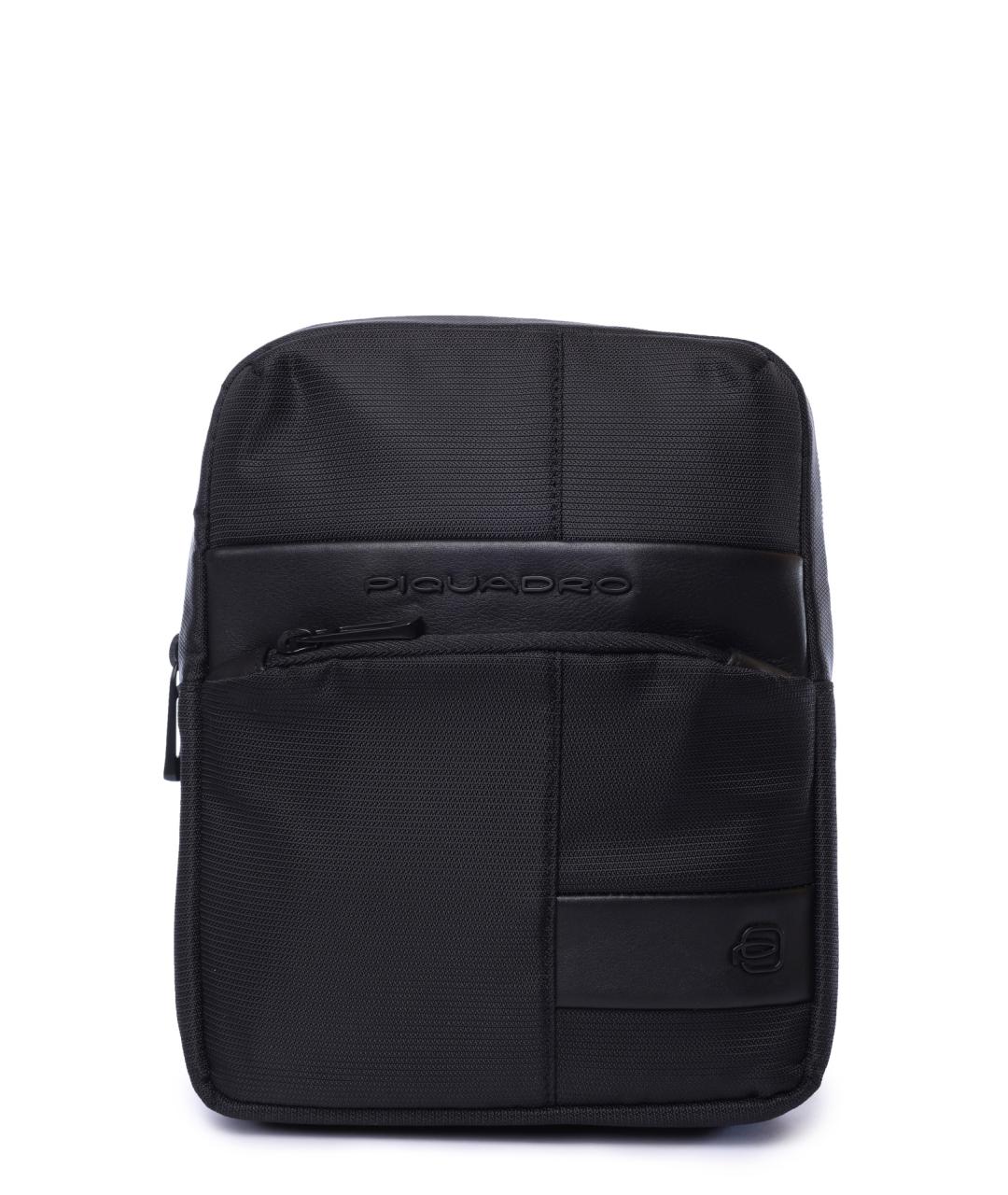 PIQUADRO Черная сумка на плечо, фото 1