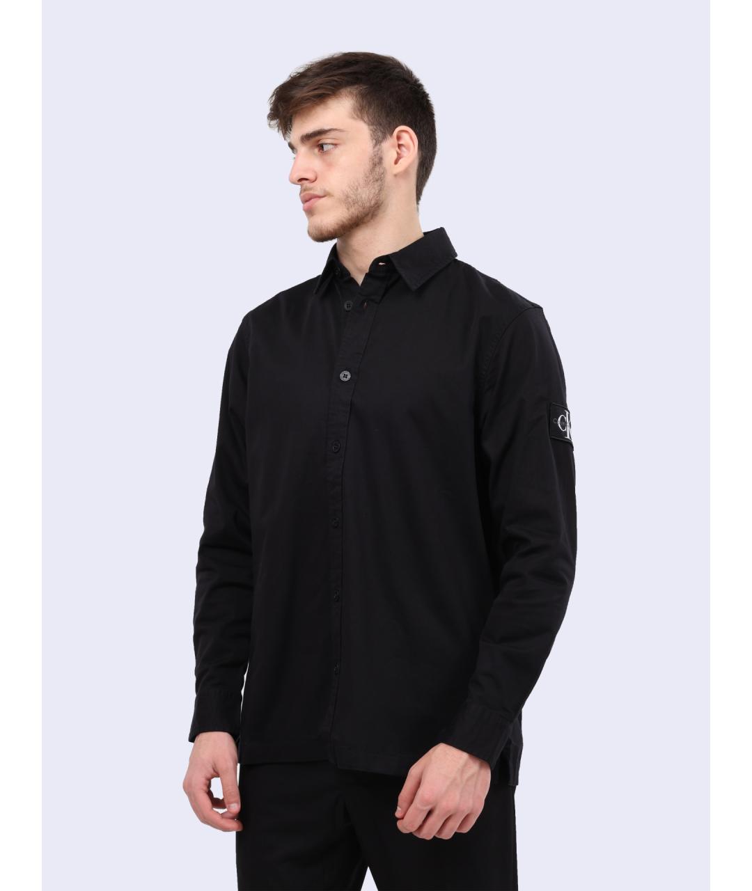 CALVIN KLEIN Черная кэжуал рубашка, фото 2