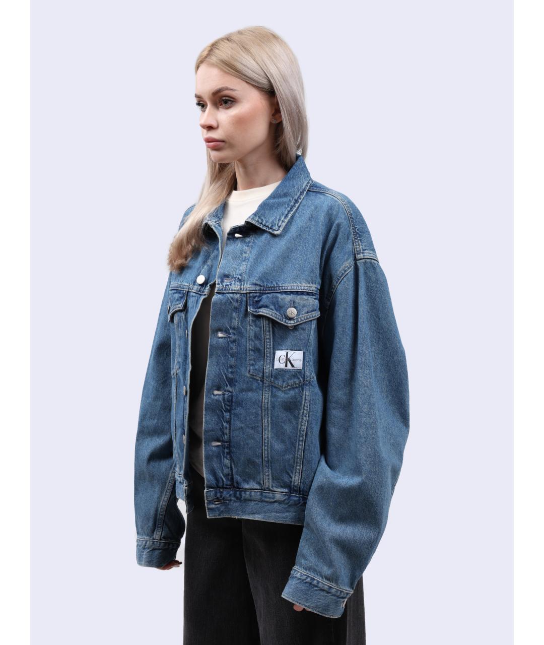 CALVIN KLEIN Синяя куртка, фото 4