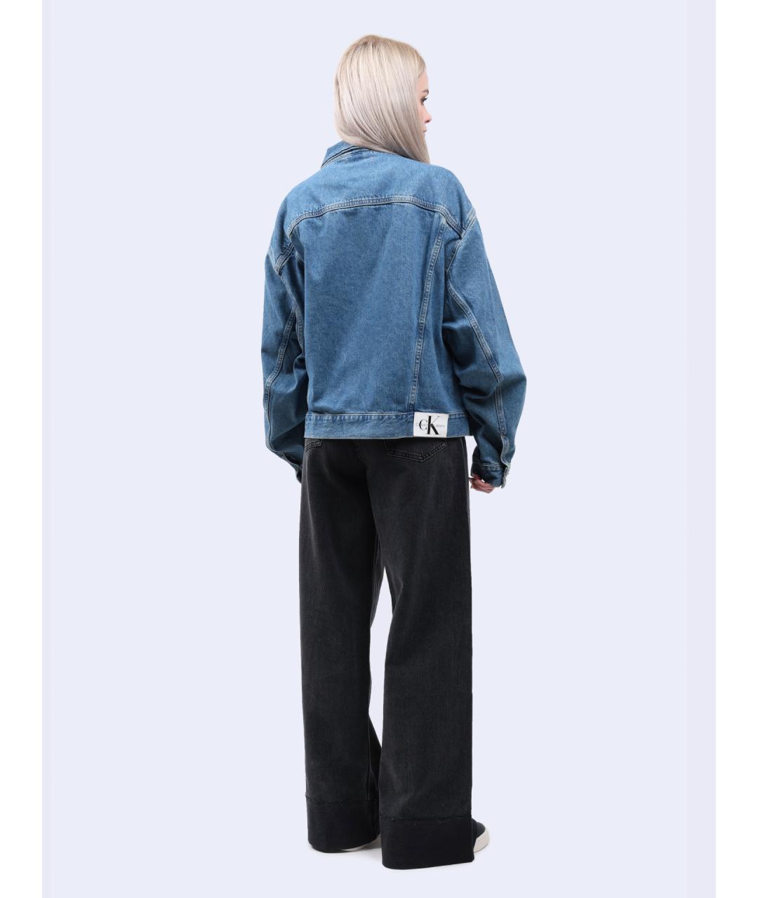 CALVIN KLEIN Синяя куртка, фото 6