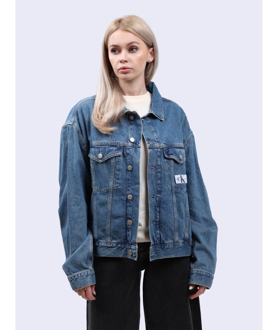 CALVIN KLEIN Синяя куртка, фото 3