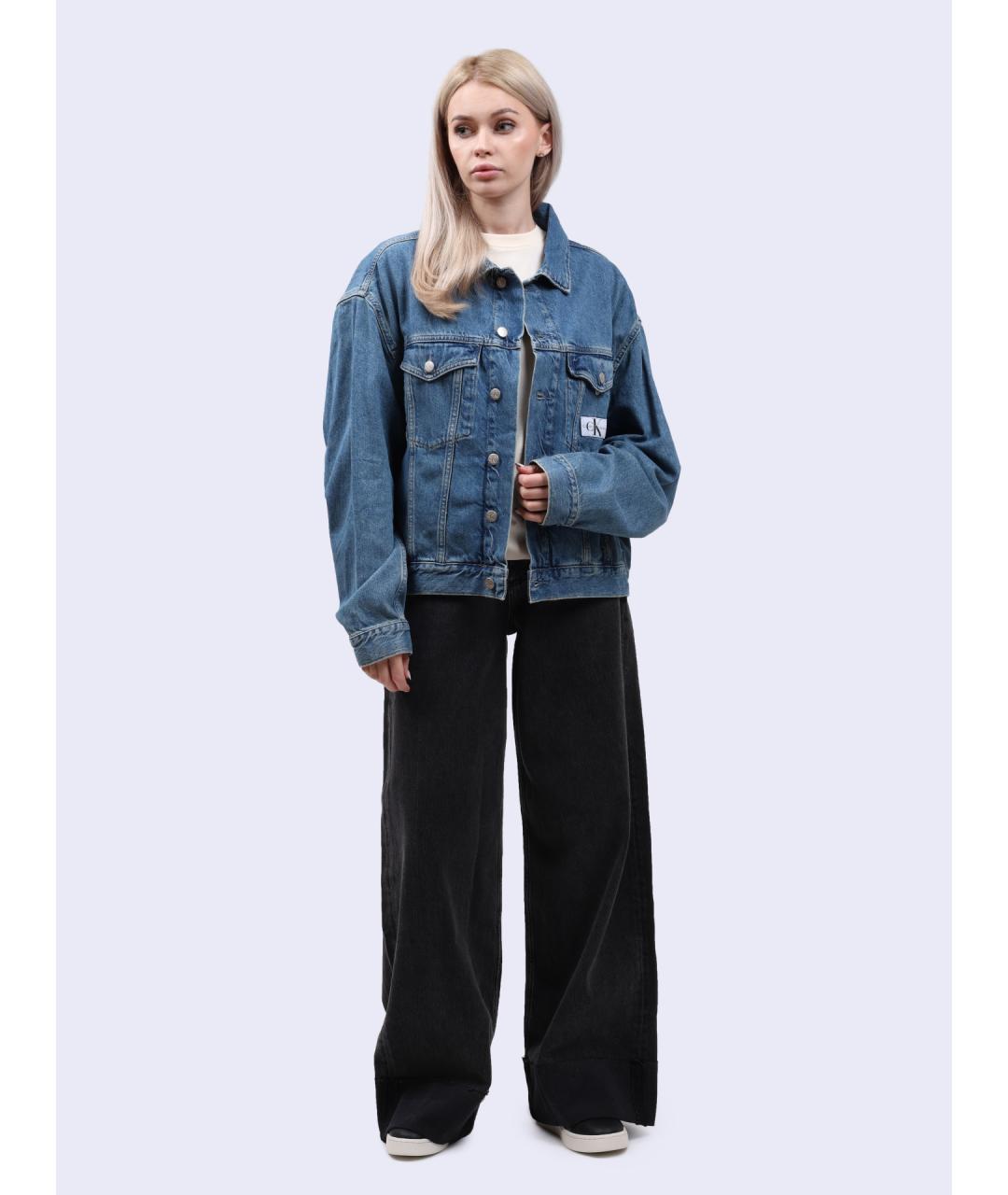 CALVIN KLEIN Синяя куртка, фото 2