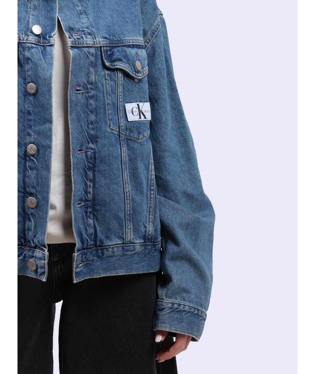 CALVIN KLEIN Синяя куртка, фото 5