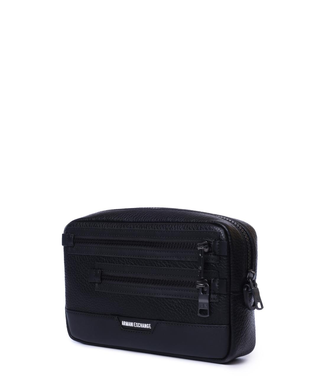 ARMANI EXCHANGE Черная барсетка, фото 2