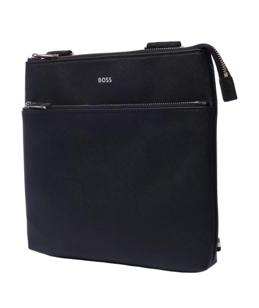 HUGO BOSS Темно-синяя сумка на плечо, фото 2