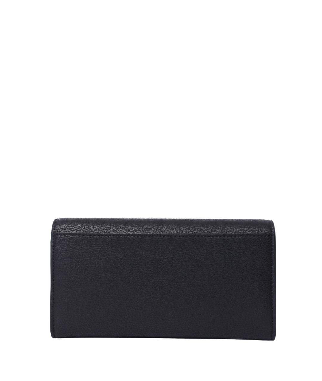 CALVIN KLEIN Черный кошелек из искусственной кожи, фото 4