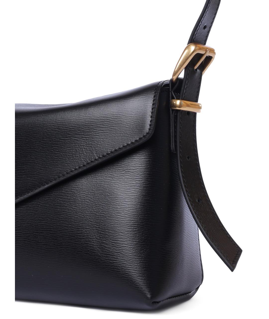 WANDLER Черная кожаная сумка через плечо, фото 3