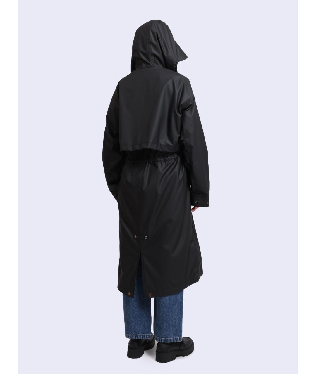 HUGO Черная полиэстеровая куртка, фото 5