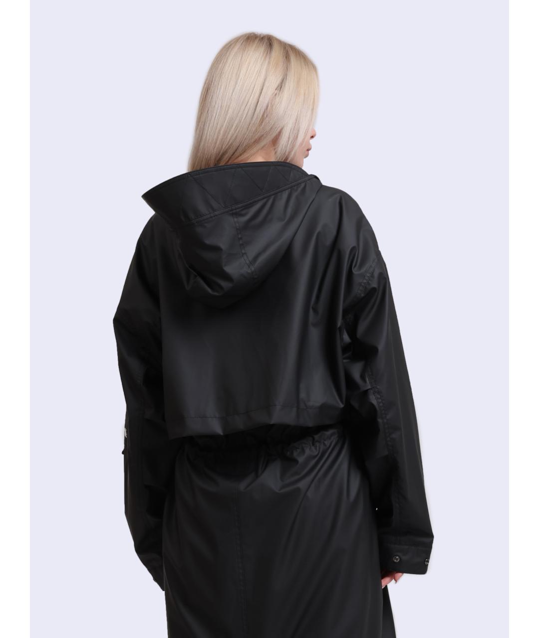 HUGO Черная полиэстеровая куртка, фото 4