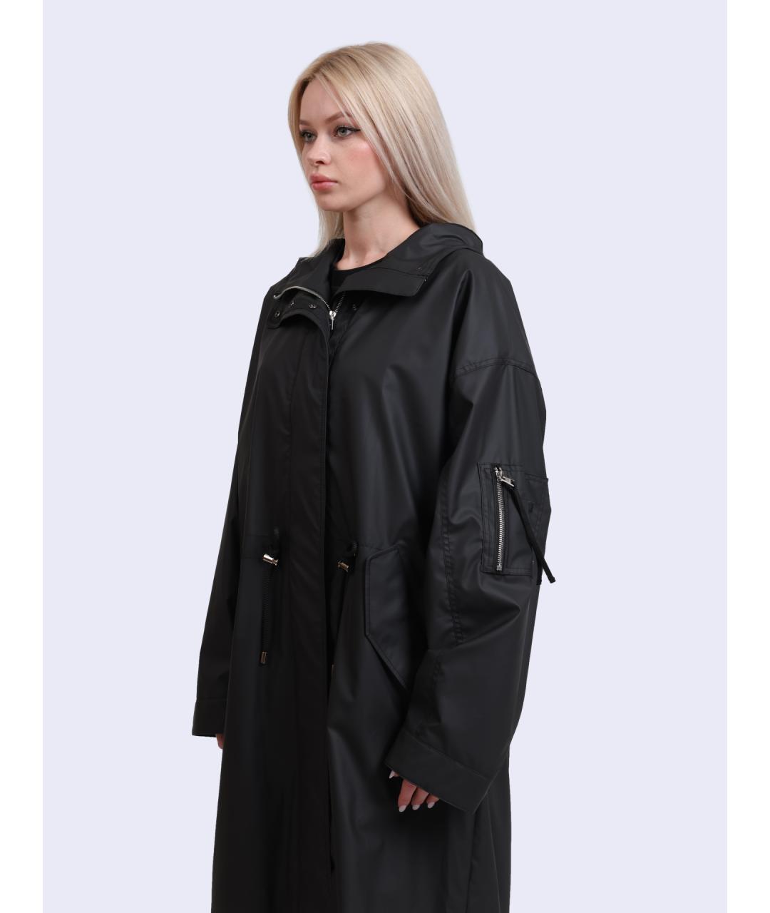 HUGO Черная полиэстеровая куртка, фото 3