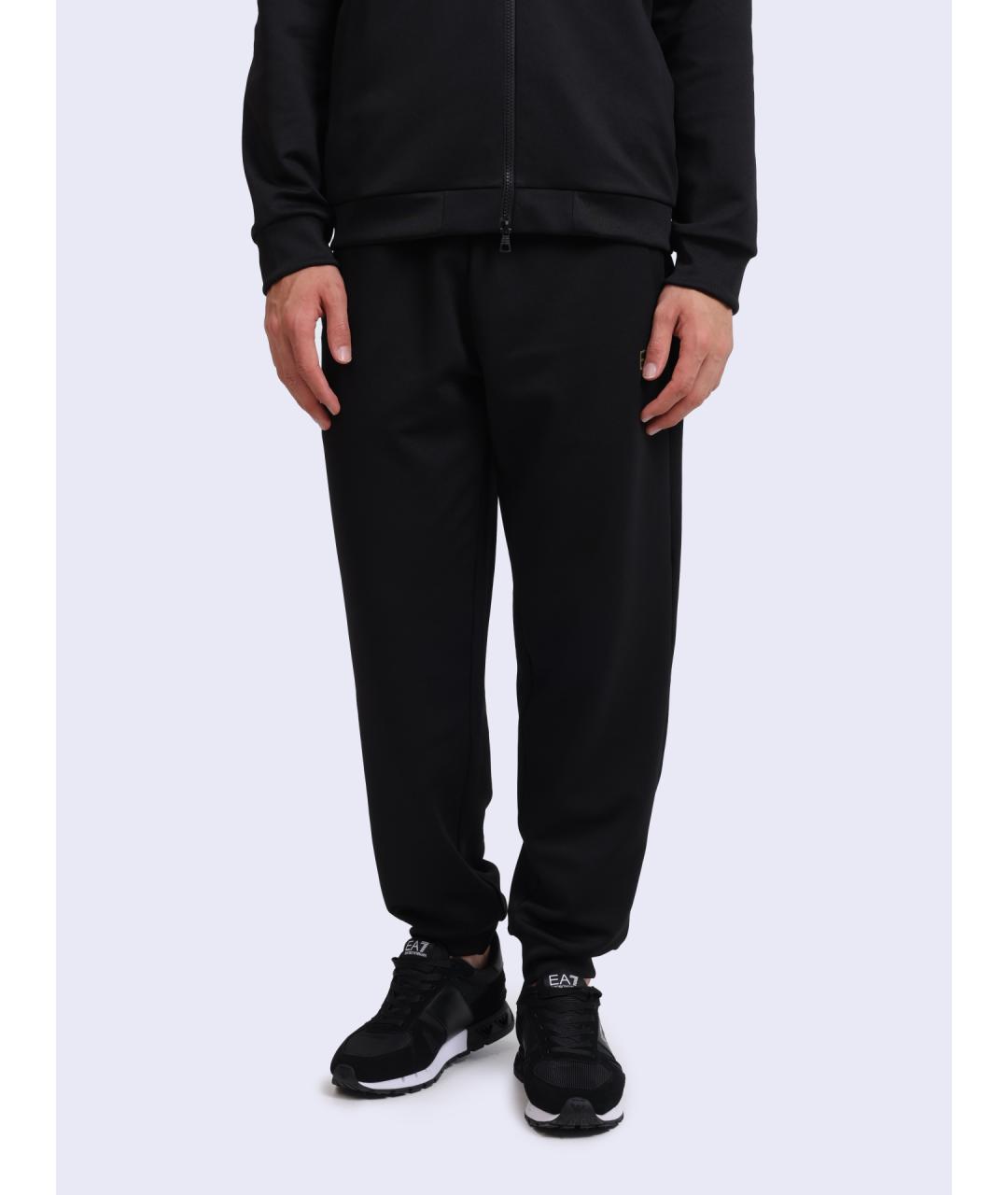 EA7 Черный спортивный костюм, фото 3
