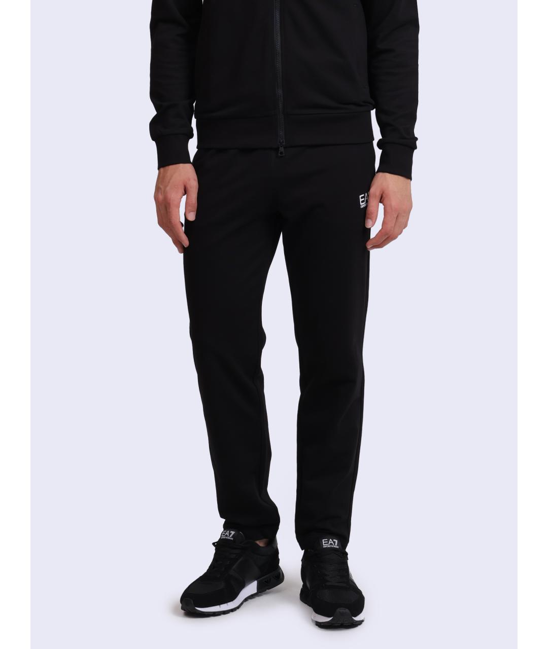 EA7 Черный спортивный костюм, фото 3