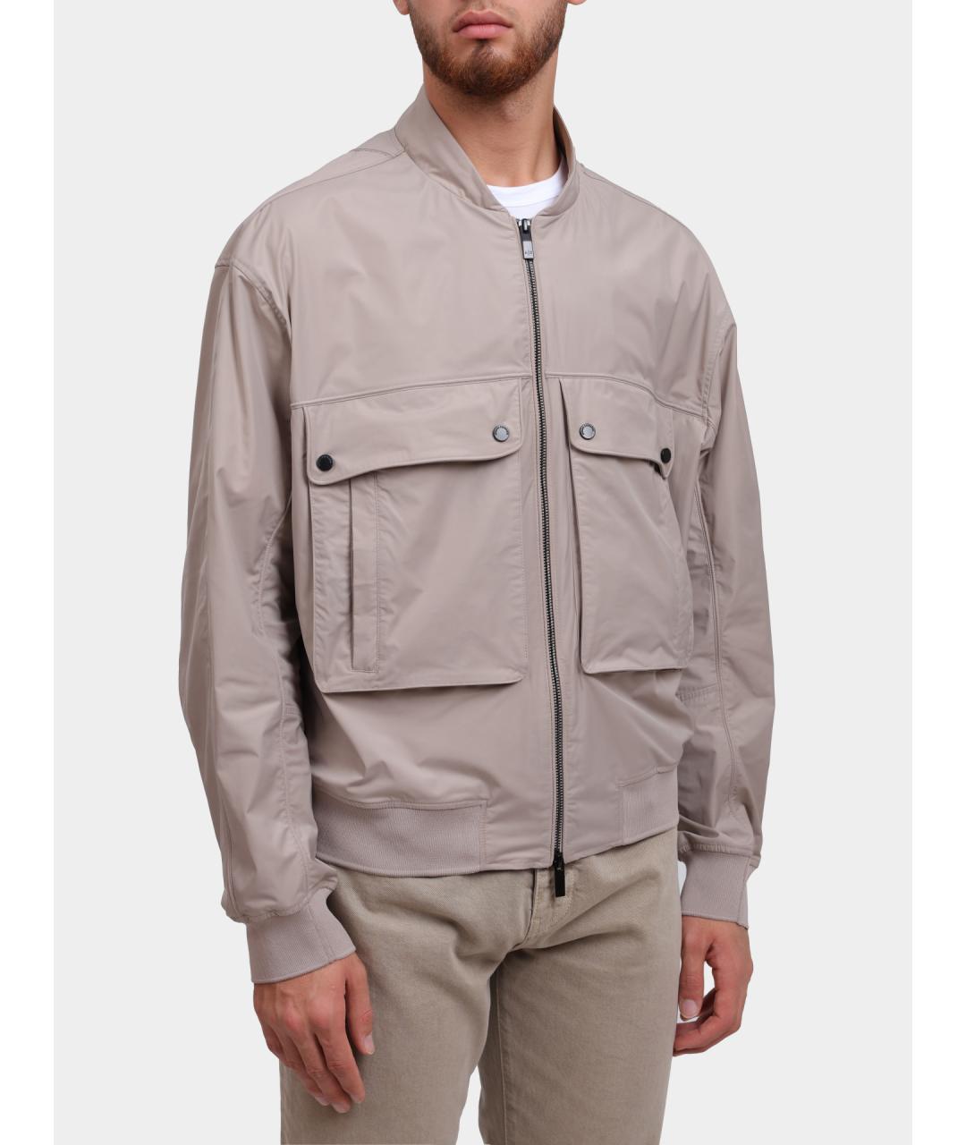 ARMANI EXCHANGE Бежевая полиамидовая куртка, фото 2