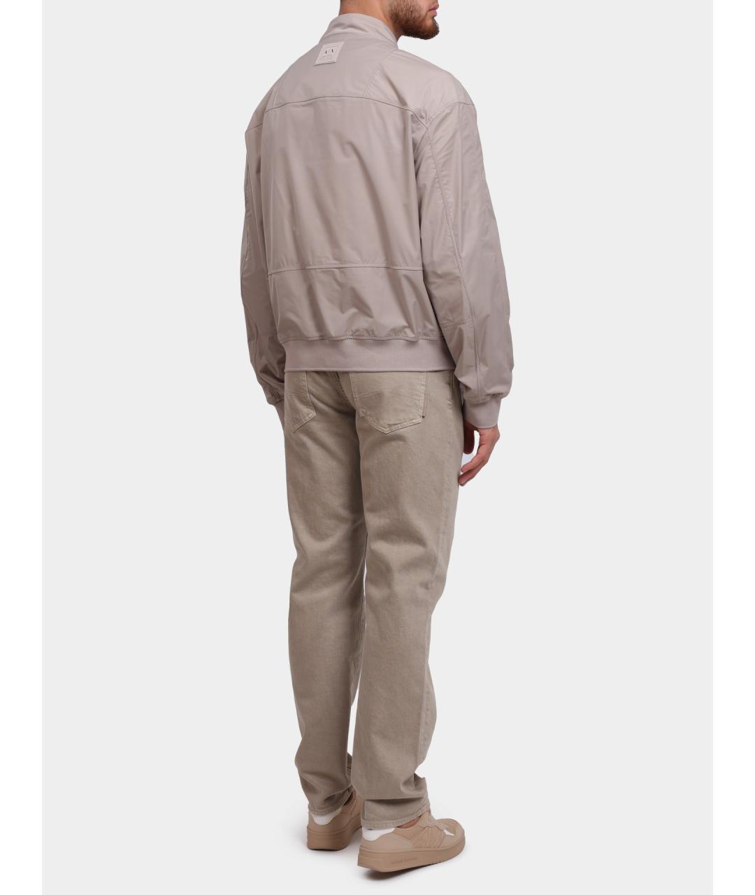 ARMANI EXCHANGE Бежевая полиамидовая куртка, фото 4