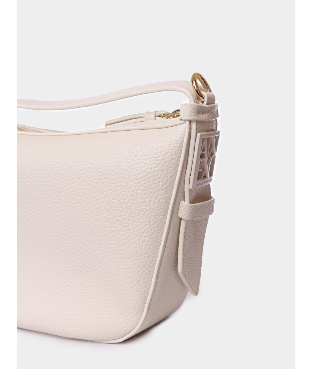 ARMANI EXCHANGE Белая сумка с короткими ручками, фото 4
