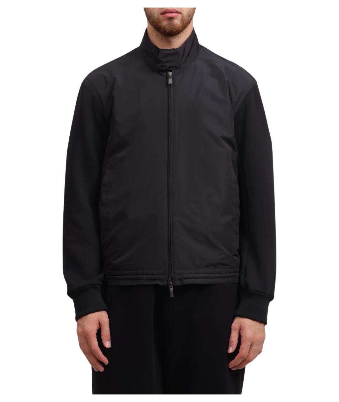 ARMANI EXCHANGE Черная полиамидовая куртка, фото 1